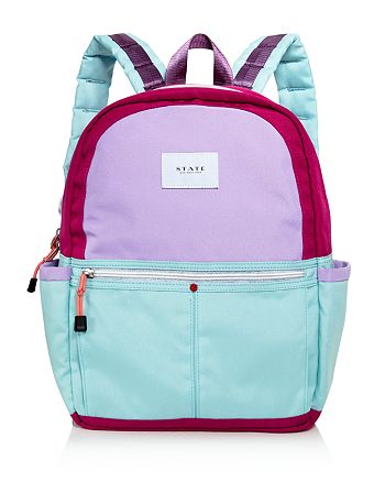 161032 Perforated Colorblock Backpack 