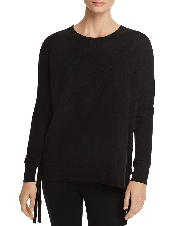 C by Bloomingdale's Lace-Up Cashmere Sweater - 100% Exclusive ...