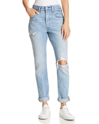 Levi's 501 Destruct Slim Jeans in Can't Touch This | Bloomingdale's