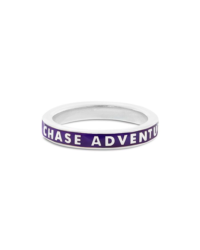Jet Set Candy Chase Adventure Ring In Blue/silver