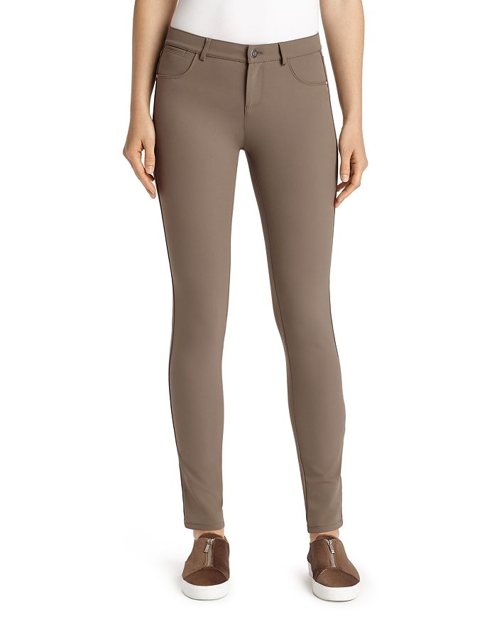 Lafayette 148 Acclaimed Stretch Mercer Pants In Nougat