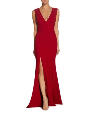 Dress the Population - Sandra Plunging Gown