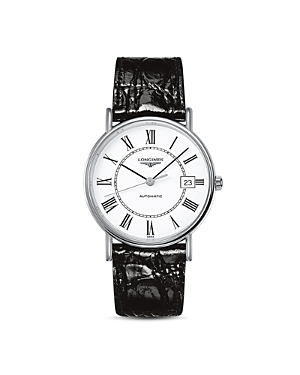 Longines Presence Watch, 38.5mm In White/black