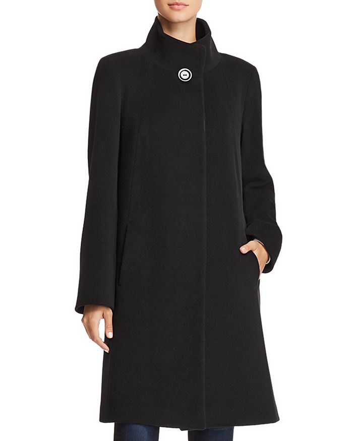 Cinzia Rocca Icons Wool & Cashmere Stand-Collar Coat | Bloomingdale's