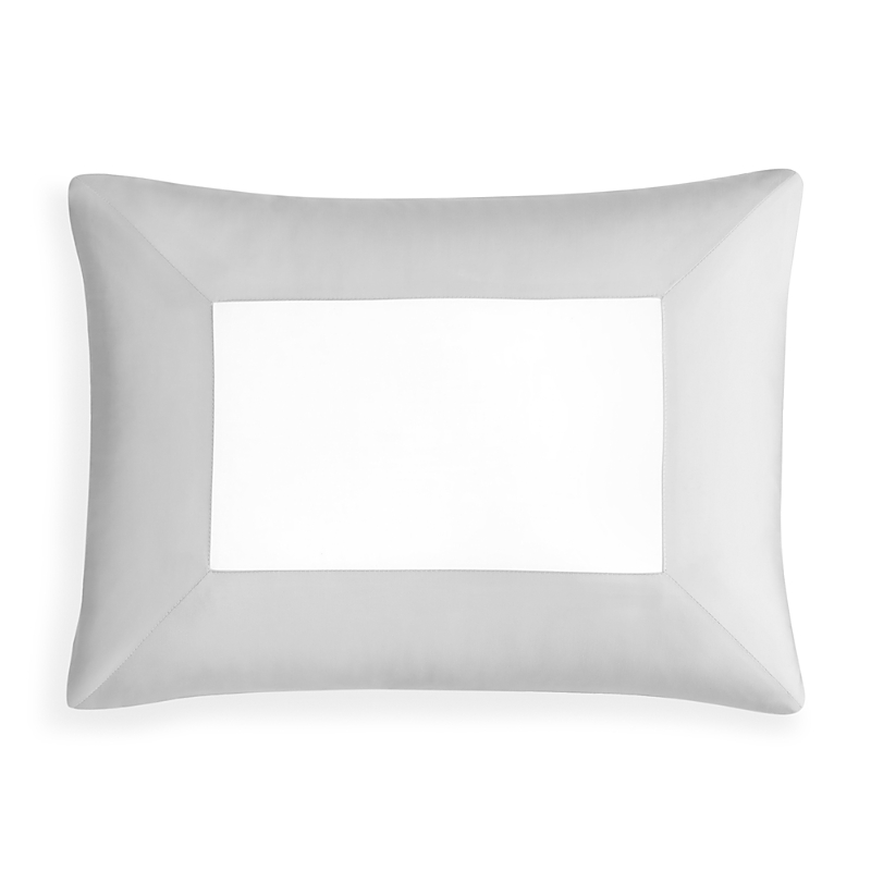 Sferra Casida Boudoir Sham In White/lunar