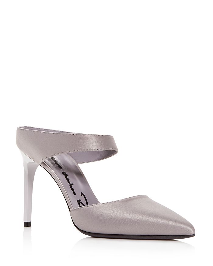 Oscar de la Renta Women's Pointed Toe High-Heel Mules | Bloomingdale's