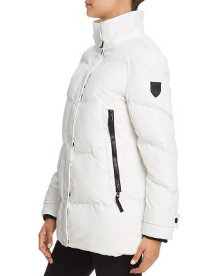 Matte Short Puffer Coat