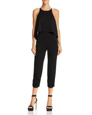 bloomingdales aqua jumpsuit