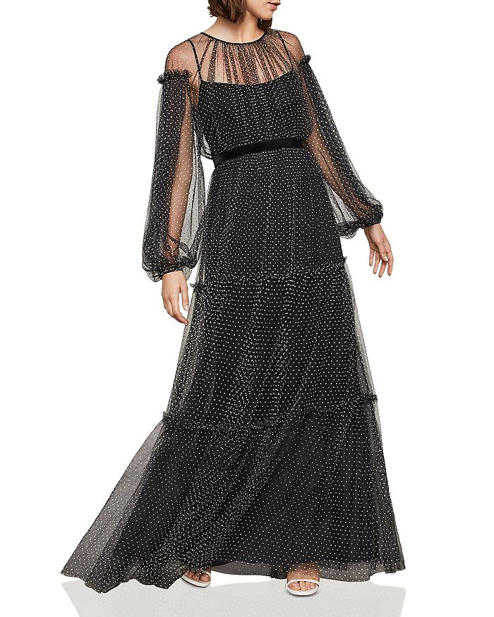 Bcbg mesh shop dress