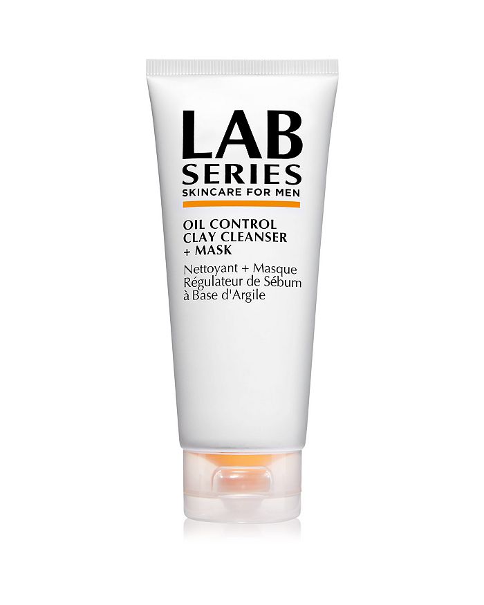 LAB SERIES SKINCARE FOR MEN OIL CONTROL CLAY CLEANSER + MASK,5RTW01