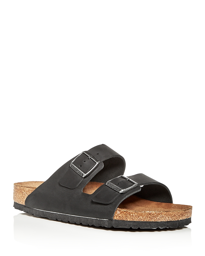Birkenstock Men's Arizona Slide Sandals in Black