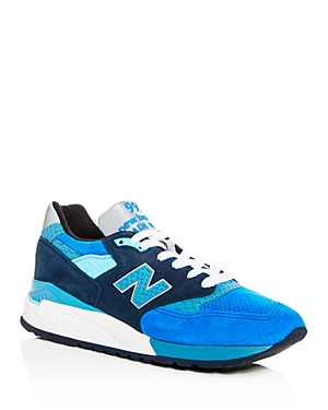 New Balance Suedes MEN'S 998 SUEDE LACE UP SNEAKERS