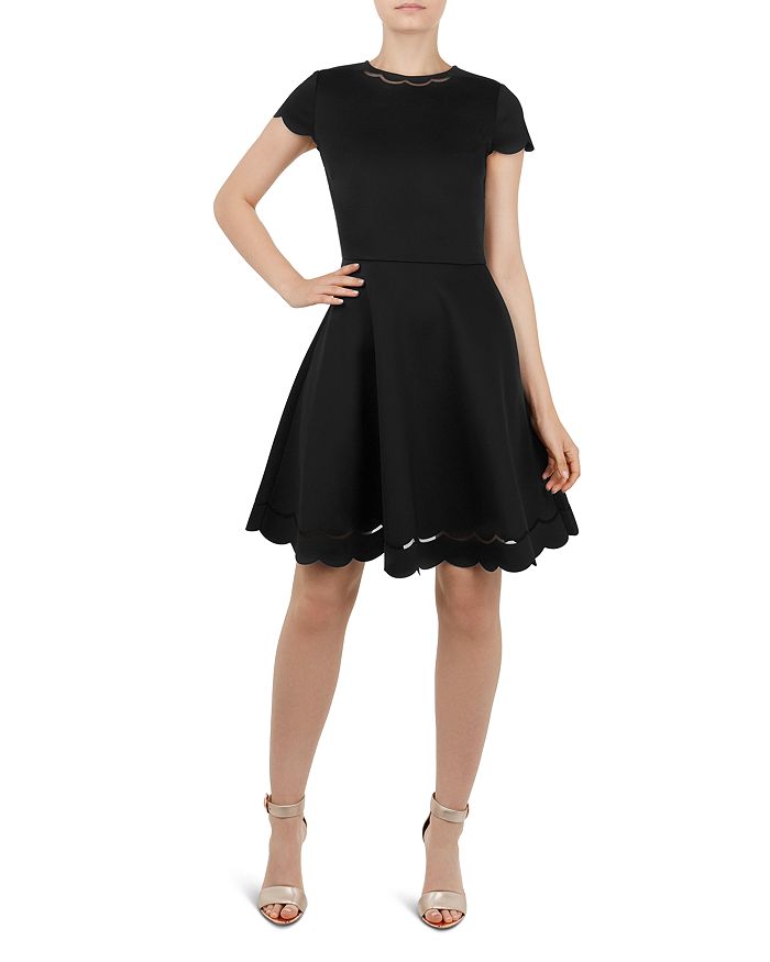 Ted Baker Marlena Scalloped Skater Dress Bloomingdale s