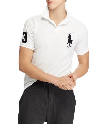 Big Pony Custom Slim Fit Mesh Polo Shirt