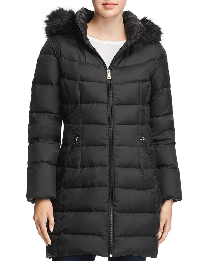 Calvin Klein Detachable Hood Puffer Coat | Bloomingdale's