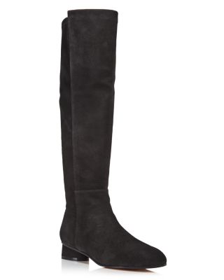 low heel slouch boots