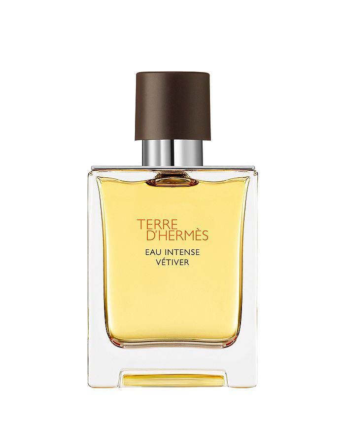 Pre-owned Hermes Terre D' Eau Intense Vetiver Eau De Parfum 1.7 Oz.