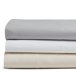 Coyuchi Organic Cotton 300tc Percale Sheet Set, Queen In Pewter