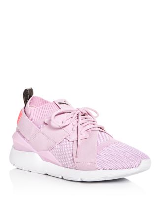 PUMA Women's Muse EvoKnit Lace Up Sneakers | Bloomingdale's