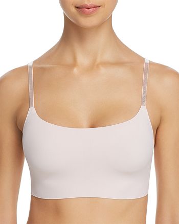 Calvin Klein Invisibles Comfort Lightly Lined Retro Bralette |  Bloomingdale's