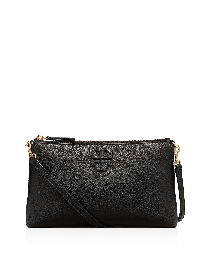 Tory Burch McGraw Small Leather Crossbody | Bloomingdale's