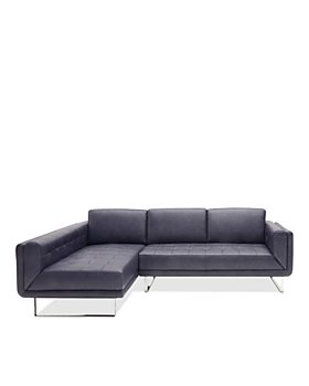Chateau d'Ax - Foster Leather Sectional - 100% Exclusive