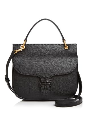 tory burch mcgraw satchel black