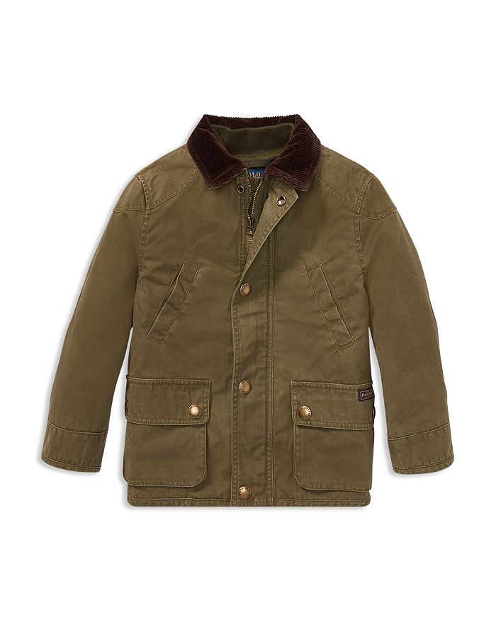 Boys canvas jacket clearance