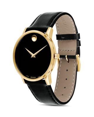 Museum Classic Yellow Gold-Tone Case Watch, 40mm