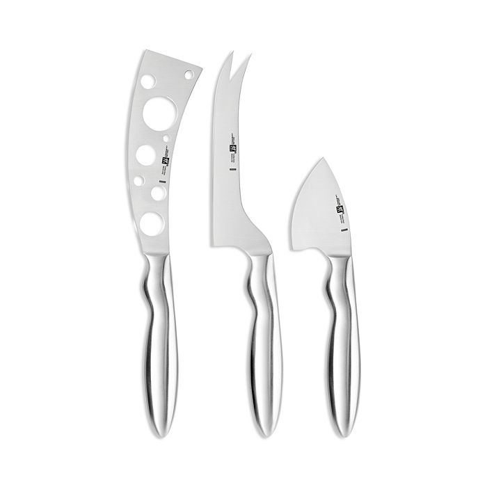 Zwilling J.a. Henckels 3-piece Cheese Knife Set In Silver