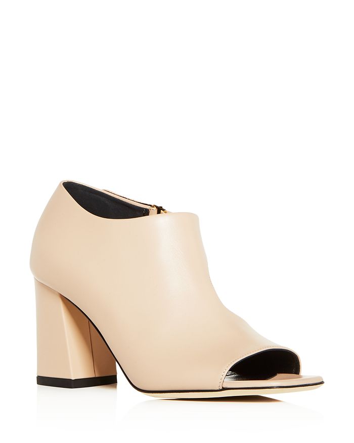 Via spiga hotsell open toe booties