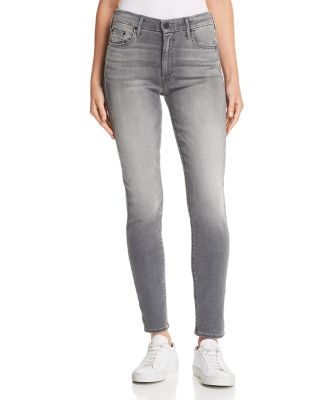 mother high rise skinny jeans