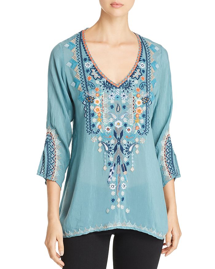 Johnny Was Maya Blouse Bloomingdale s