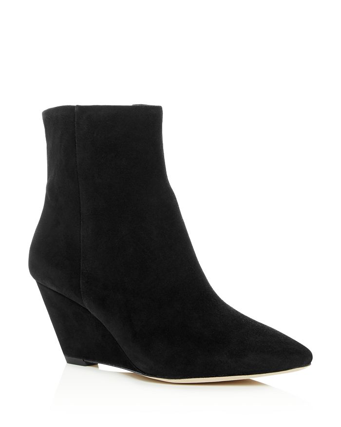 Donald Pliner Women s Jae Suede Wedge Booties Bloomingdale s