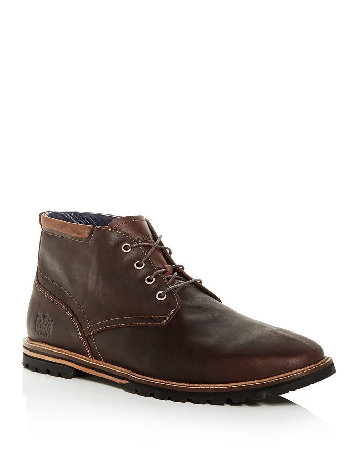 Cole Haan Men's Ripley Grand Leather Chukka Boots In Cognac Brown