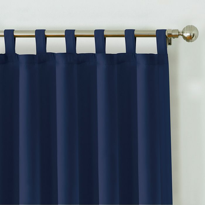Shop Elrene Home Fashions Matine Indoor/outdoor Window Panel, 52 X 95 In Blue