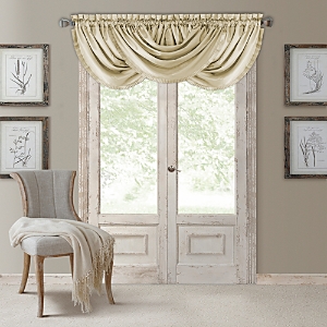 Elrene Home Fashions Versailles Window Valance, 52 X 36 In Ivory