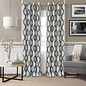 Elrene Home Fashions Renzo Blackout Window Panel, 52 X 95 In Indigo