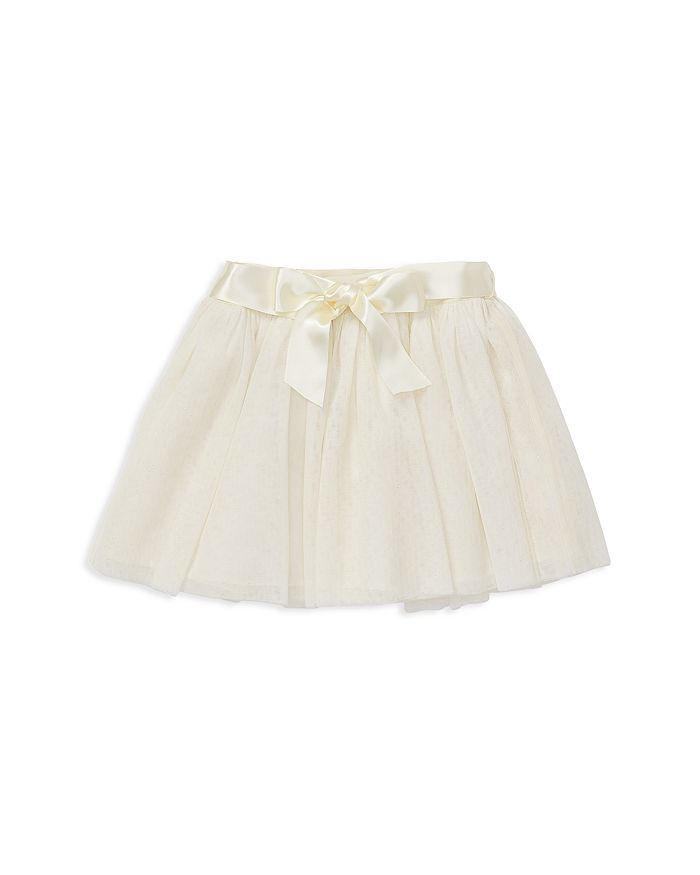 Satin belt tulle skirt top