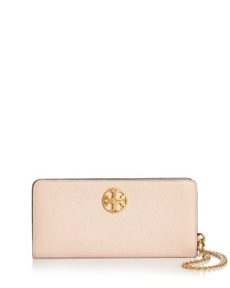 Tory Burch Chelsea Pebbled Leather Wristlet Bloomingdale s