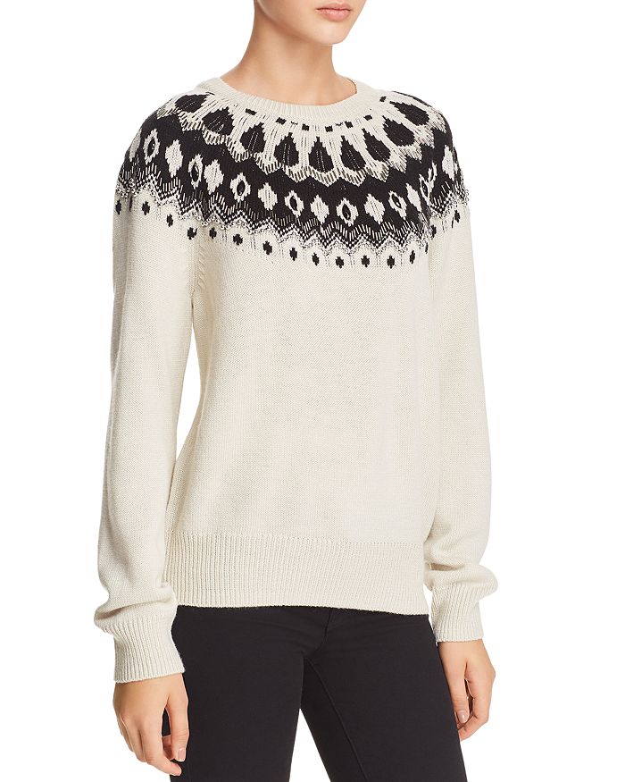 FRENCH CONNECTION Vera Fair Isle Sweater | Bloomingdale's