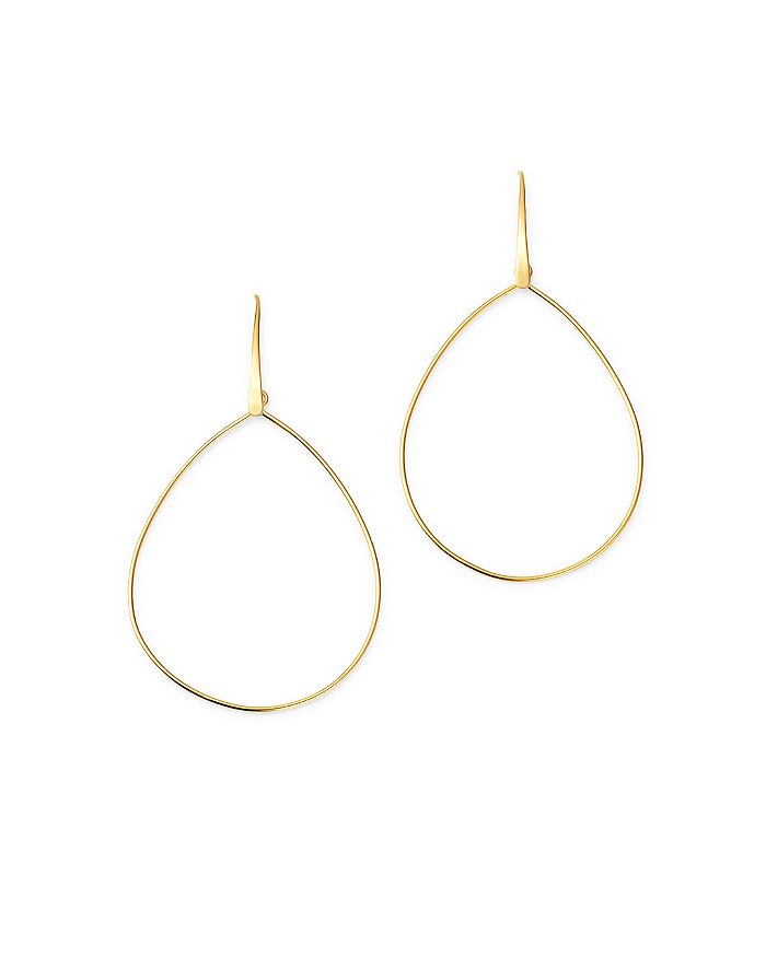 Moon & Meadow Pear Shape Drop Earrings In 14k Yellow Gold