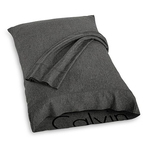         Calvin Klein Modern Cotton Jersey Body Solid Standard Pillowcase, Pair  | Bloomingdales Calvin Klein Modern Cotton... 