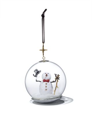 Michael Aram - Snowman Snow Globe Ornament