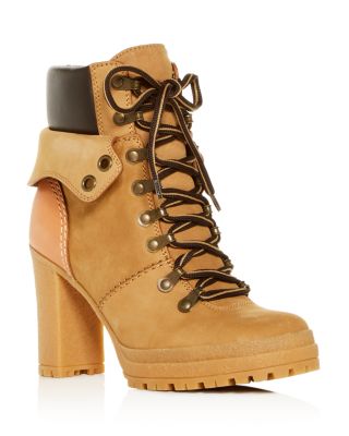 Cargo Hiker Round Toe Lace Up 