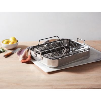 Small Roasting Pan w/ Nonstick Rack