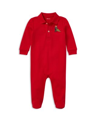 polo bear cotton coverall