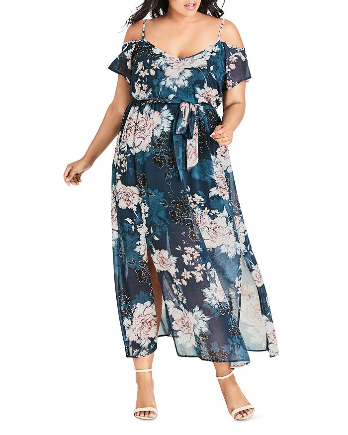 City chic 2025 blossom maxi dress