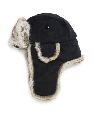 The Men's Store at Bloomingdale's - Fur-Lined Tweed Aviator Hat - 100% Exclusive