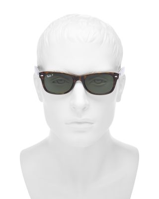  New Wayfarer Polarized Sunglasses, 55mm